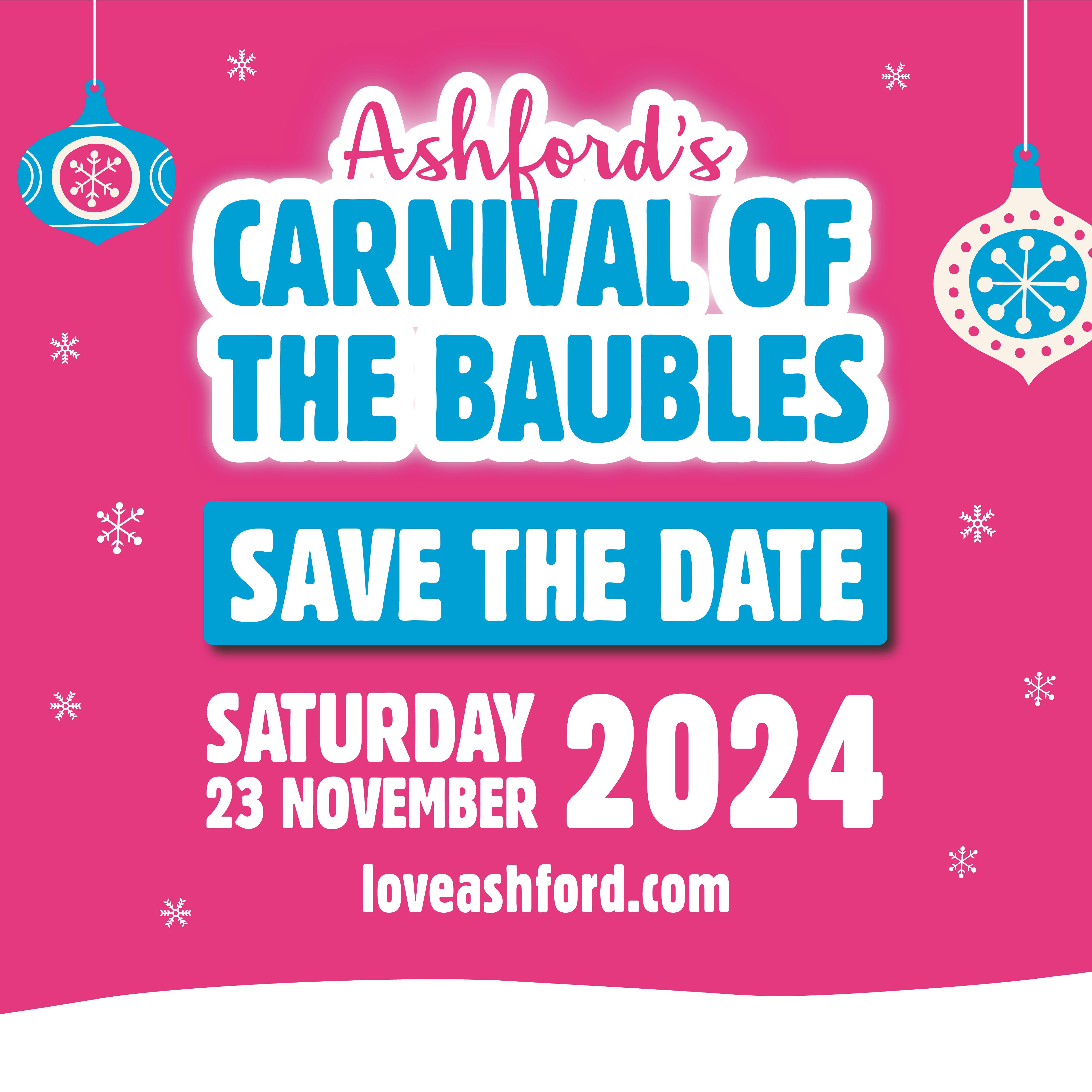 Carnival of the Baubles 2024 Ashford and Tenterden