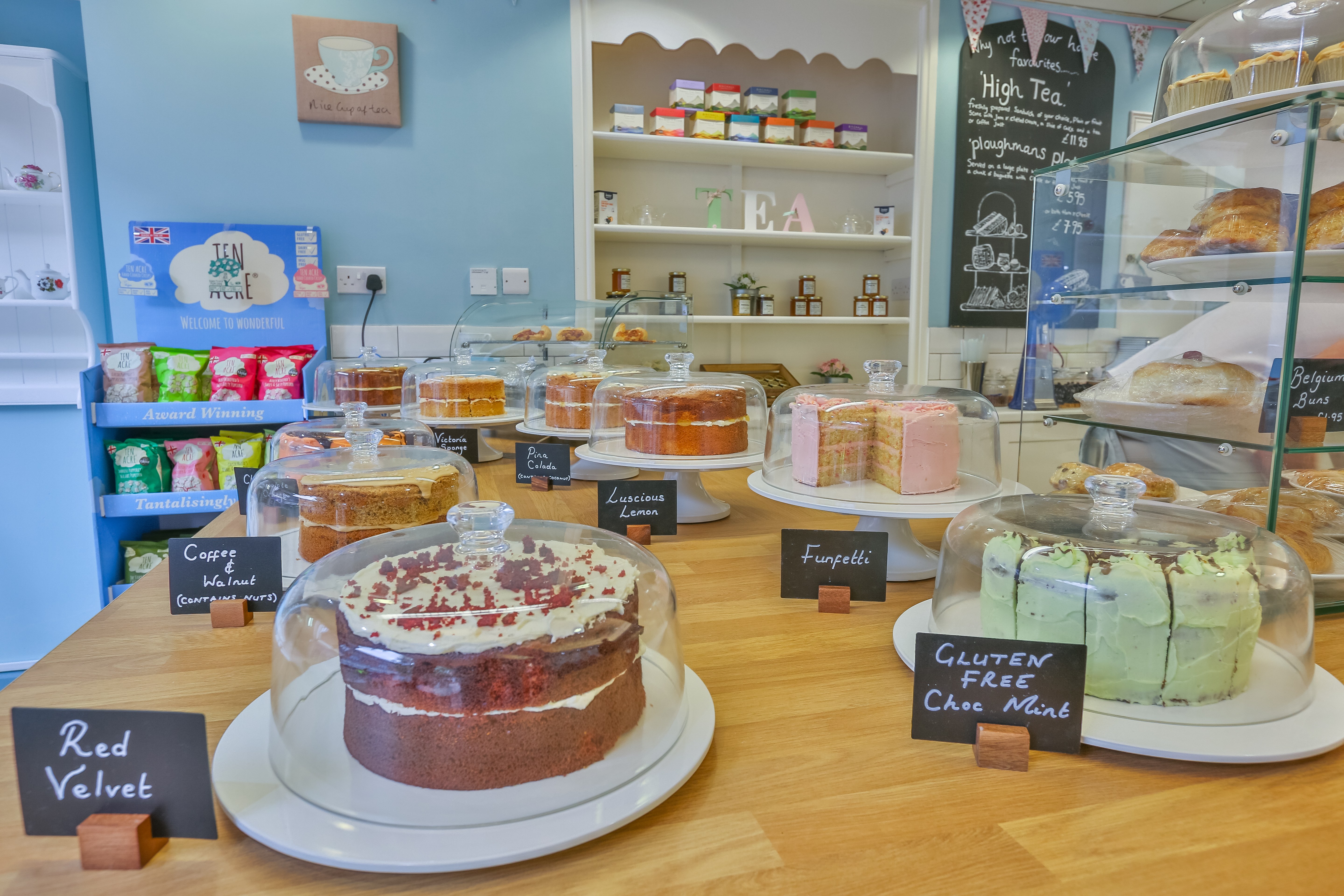 A selection of cakes