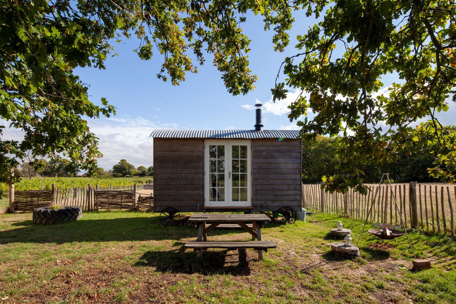 Resized Oxney Organic Estate 19April2021 Shepherds Hut