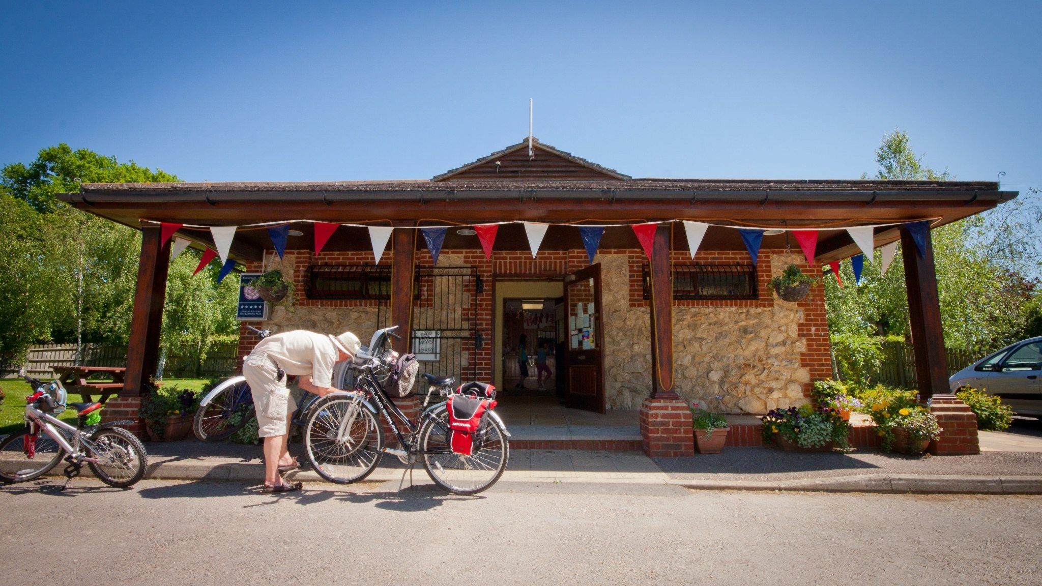 Broadhembury Cyclists At Reception