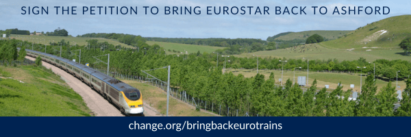 Sign the petition to bring Eurostar back to Ashford